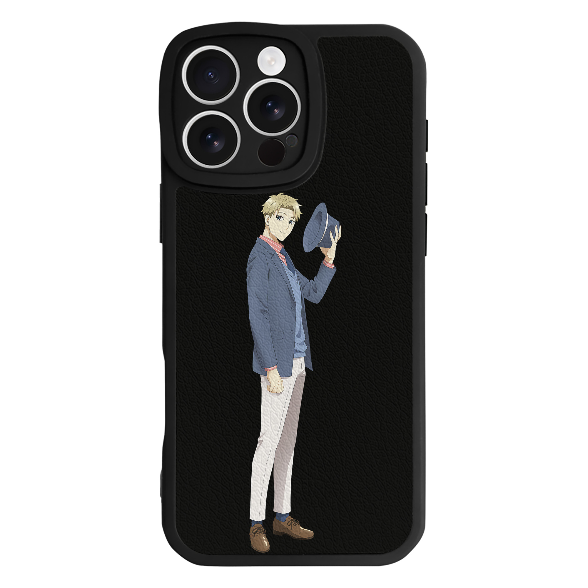 （画像用） SPY×FAMILY间谍家家酒 【iPhone 16シリーズ対応】シリコンスマホケース（レザー調） 材質：シリコン